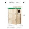 BalterFF Squirrel Houses for Outside Nesting Box Nest Wooden Chipmunk