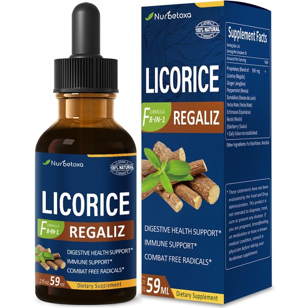 Nurbetoxa Licorice Drops for Digestive Health, Immune Support & Combat