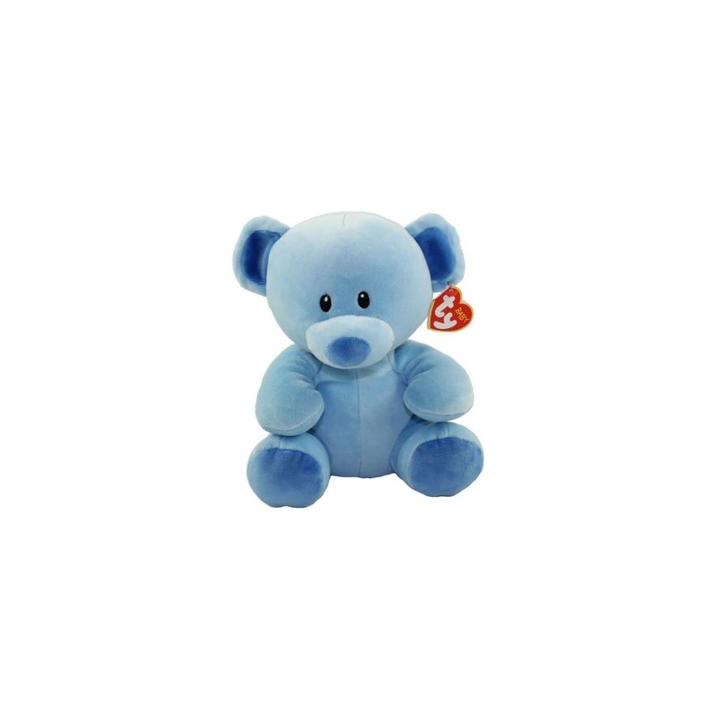 Baby Ty Lullaby, bear light blue medium, 24 cm