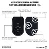 Rehband QD Heel Cushions, 1 Pair, Gel Heel Wedge to