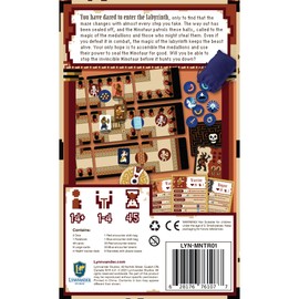 Flat River Group Lynnvander Studios Minotaur - Lynnvander Studios, Work Together to Break The Minotaur's Curse & Escape The Maze in This Cooperative 8-Bit Board Game, 1-4 Players, 45 Minute Playing Time, Ages 14+
