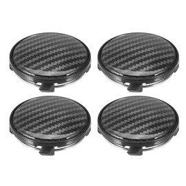 A ABSOPRO Set of 4 Hub Caps 61 mm Universal Wheel Hub Caps Wheel Caps Hub Caps OD 61 mm ID 56 mm Wheel Centre Caps for Car Wheel Hubs