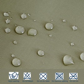 Furlinic Shower Curtain Mould Proof Resistant Wetroom Bathroom Polyester Fabric Sage Green Shower Curtains Liner Waterproof Rustproof Washable Weighted with 12 Hooks Extra Long 200x240cm 78x94 Inch.