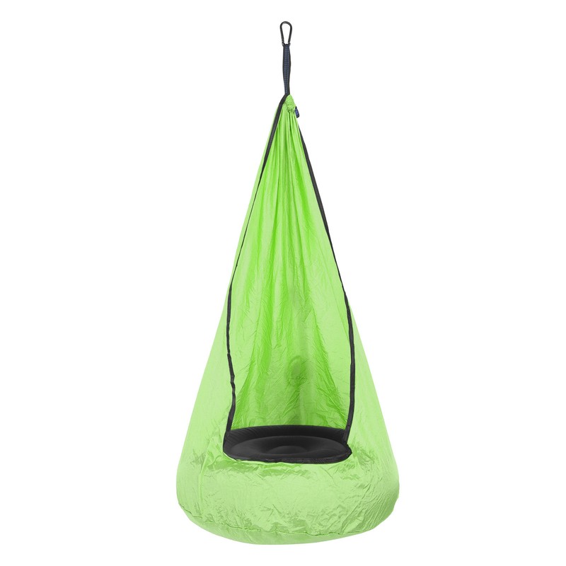 210T Wrinkled Nylon Taffta Pod Swing Seat Children Hanging Hammock