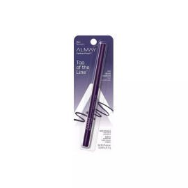 Almay Black Amethyst Eyeliner Pencil Water Resistant Long Wearing With Sharpener