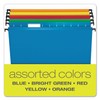 Pendaflex 615215ASST Hanging Folder, 1/5 Cut Tabs, Letter, 20/BX, Assorted