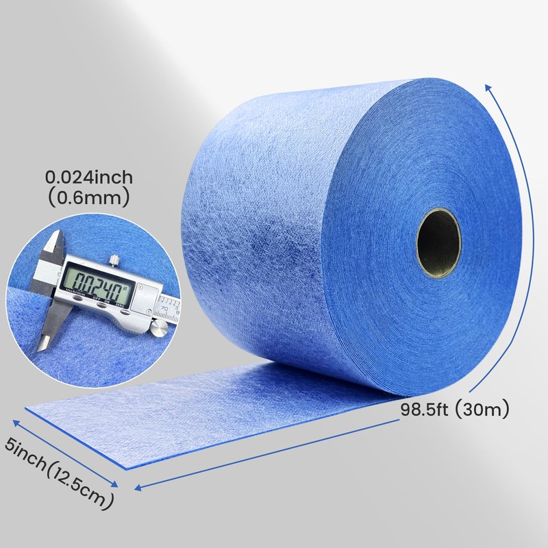 MAXKSOKO 98.4ft x 5in Upgraded Waterproofing Membrane Band 41 Sq