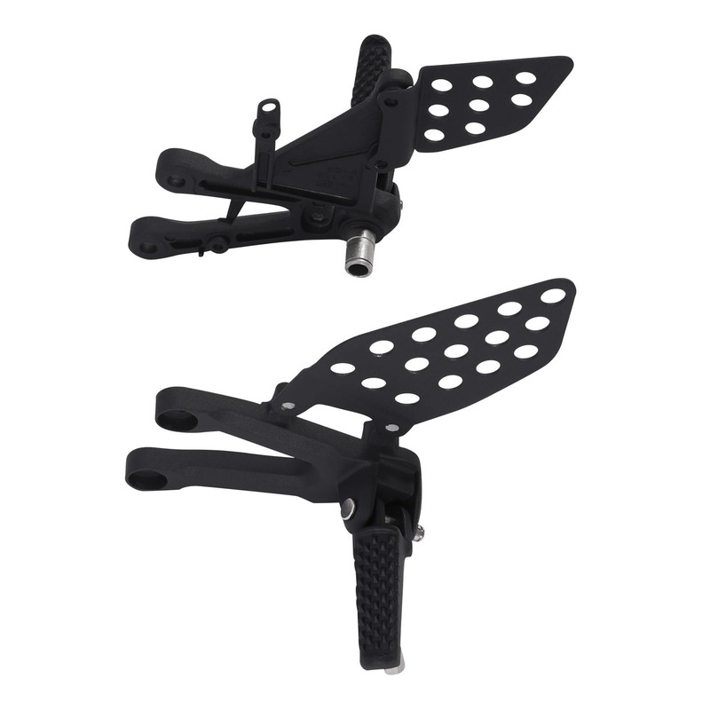 TCMT Sand Black Front Footrest Foot Pegs Bracket Set Fit