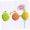 Minkissy 3 Pack Bath Shower Sponge Puff Honeycomb Brush Sponge