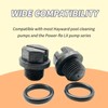 YAFIYGI 2pack Booster Pump Drain Plug Compatible with Hayward Pool