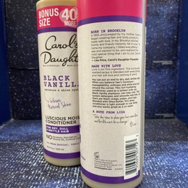 Carol's Daughter 2 X Carols Daughter Black Vanilla Moisture & Shine Hydrating Conditioner 16.9 OZ