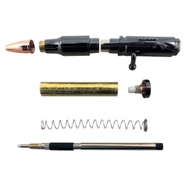 Penn State Industries PKCP8120 Bolt Action 30 Cal Pencil Kit Woodturning Project (1, Gun Metal)