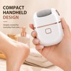 Electric Foot File for Callus Care – Rechargeable Dual-Roller Dead
