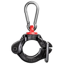 Tectran 3-In-1 AirPower Line TEC-360® Clamp | 360° Swivel | Stainless Steel Clip | Black | Tectran 9890ST360
