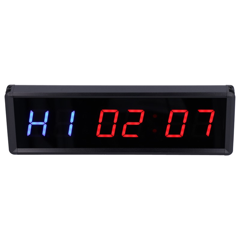 Interval Timer 1.5in LED Digital Display Count Down/Up Clock with