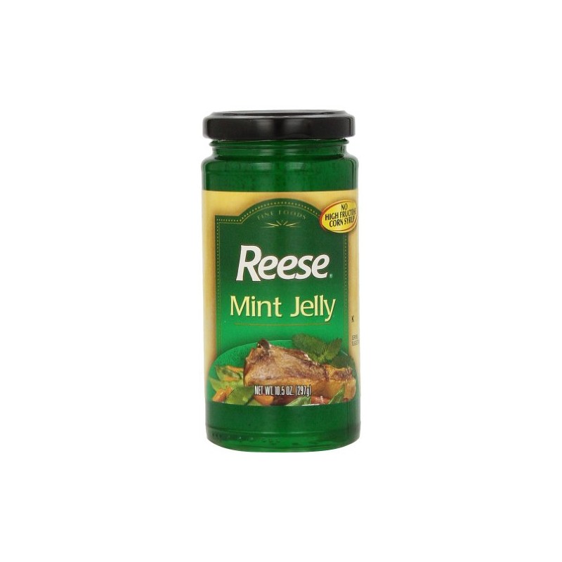 Reese Jelly, Mint, 10.50-Ounce (Pack of 6)