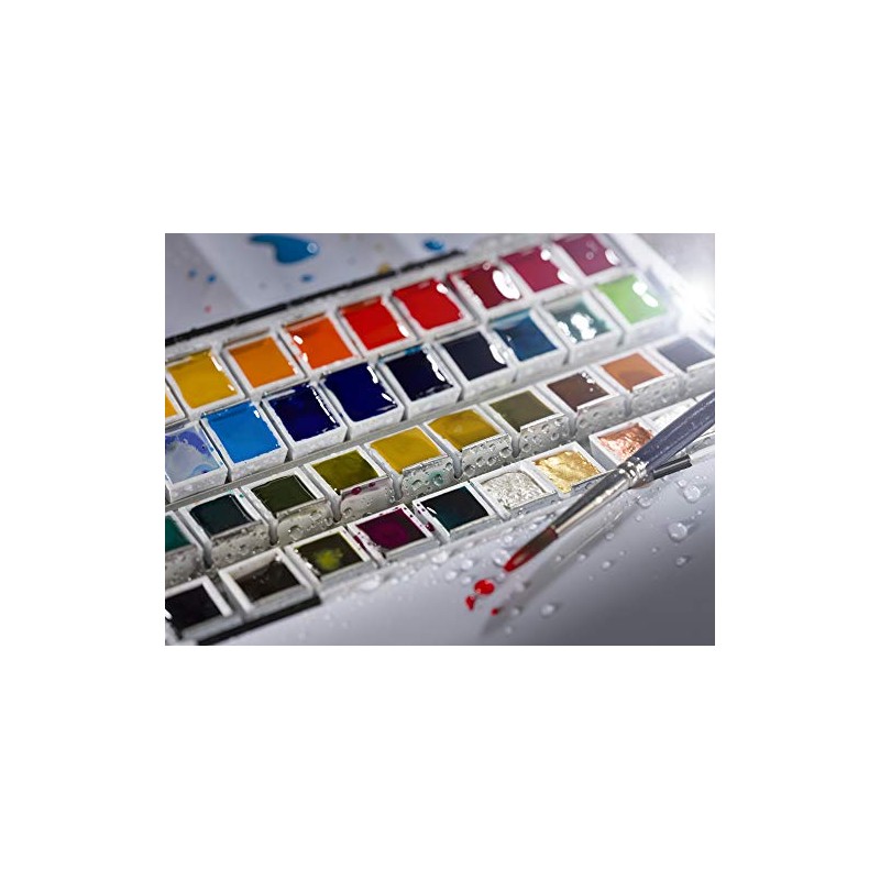 Van Gogh Watercolour Half Pan - Light Gold - Series