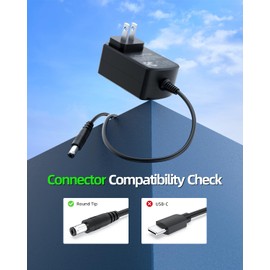 Charger Fit for ORFELD Cordless Vacuum Cleaner EV679 H01 H20A EV660 CX11 EV696 Pro V20 V21 SAW15A-270-0500UD Vacuum Cleaner Replacement Power Cord AC Adapter