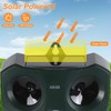 Solar Ultrasonic Animal Repellent, 5000Sq.ft Outdoor Waterproof Infrared Sensor Animal