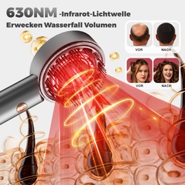 Electric Head Massager, Update IPX7 Full Body Waterproof Scalp Massage Brush with 3 Modes, 2-in-1 Electric Hair Oil Applicator and Scalp Massage Brush for Hair Scalp Care