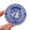 2 Pack Embroidered Patches United Nations Command Badge with Hook