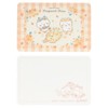 Sunstar Stationery Chiikawa Mini Letter Set, Checkered Osmanthus Scent, 729541,