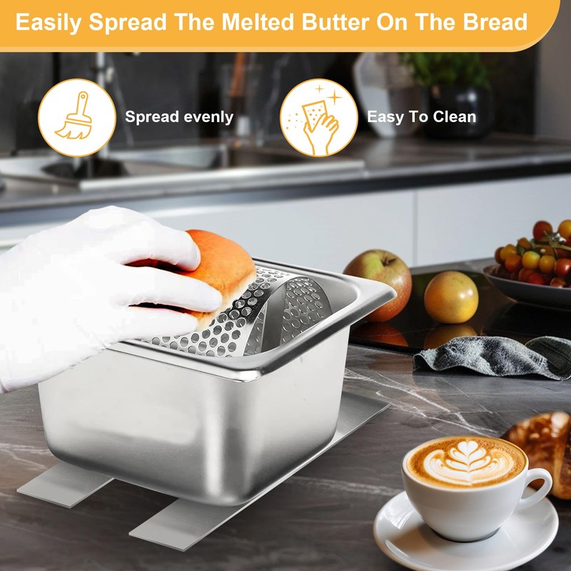 Stainless Steel Butter Roller, 1.8 L Butter Roller Belt, Durable