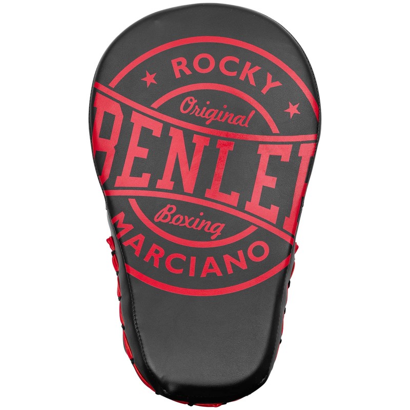 Benlee Abington PU Leather Hand Pads One Size Black/Red 1