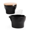Autumnlife Milk and Sugar Set Made of Ceramic, Black Milk