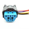 1PCS 5Pin 12VDC Electric Fuel Pumps Harness Connector Plug Compatible