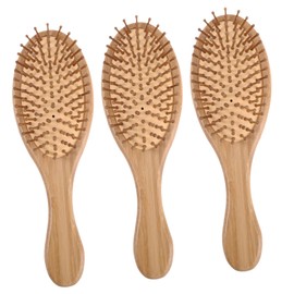 BIUDECO Scalp Massager Brush Set Bamboo Hair Comb for Scalp Treatment Scrubbing