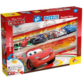 Liscianigiochi 47925 Cars The Movie Double face, Cars Puzzle 60 Teil