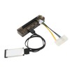 Laptop Video Card Dock Express Card Interface 6Pin 8Pin Power