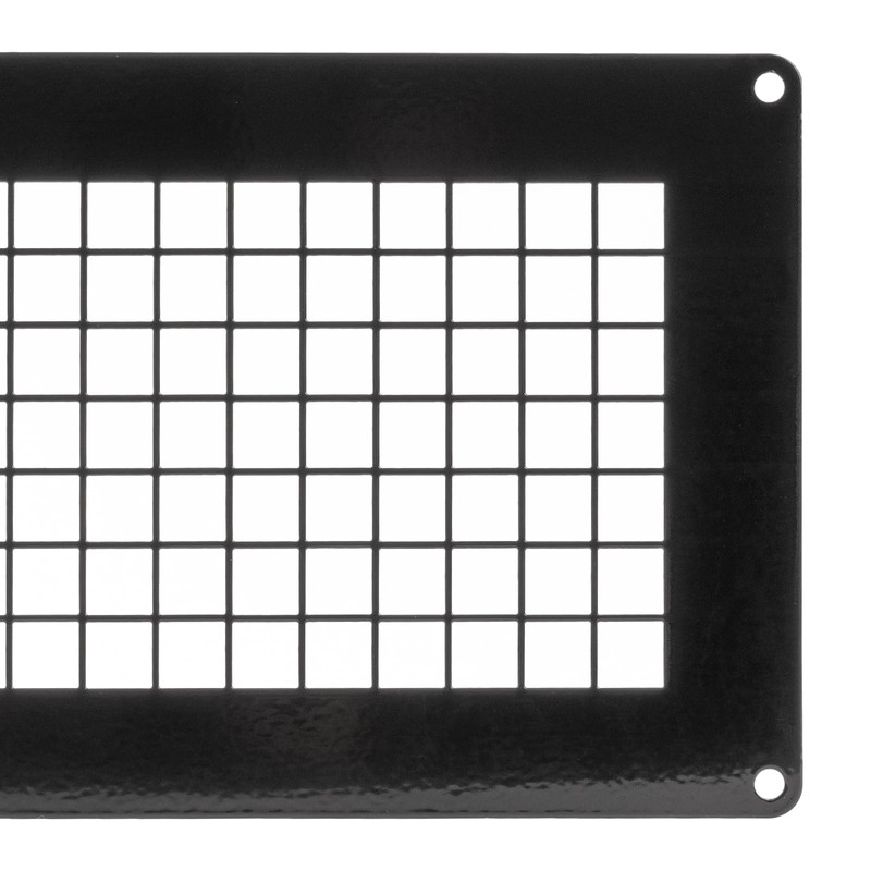 Repa Market 10" x 5" Inch Black Galvanized Steel Rectangular