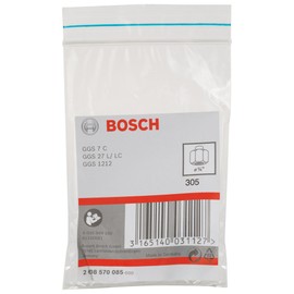 Bosch 1x Collet with locking nut (Ø 1/4'', Accessories for Straight Grinders)