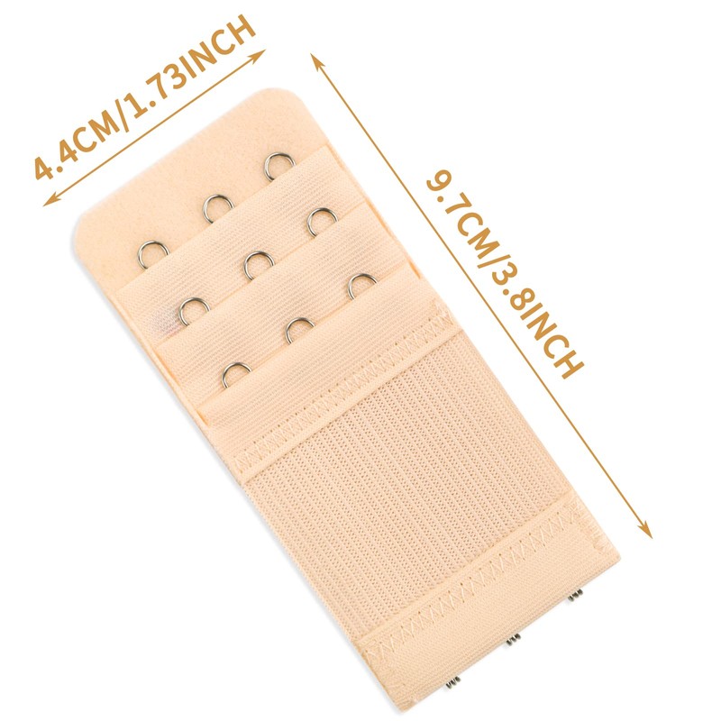 Aster 3 Pieces Bra Extenders 3 Hook 3 Row Lady's