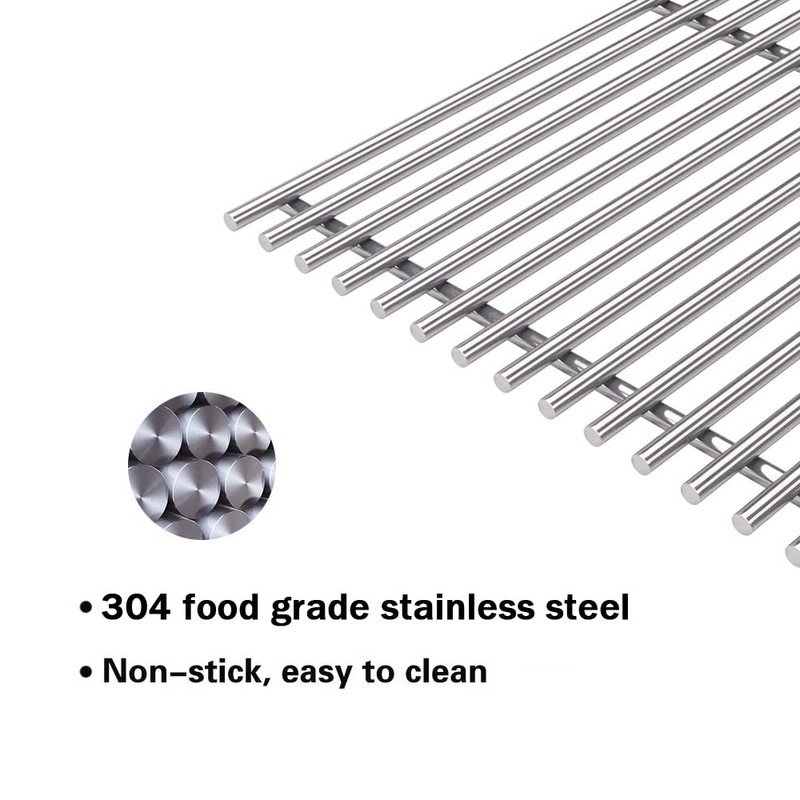 Votenli S47E (3-Pack) 18" Stainless Steel Cooking Grid Grates for