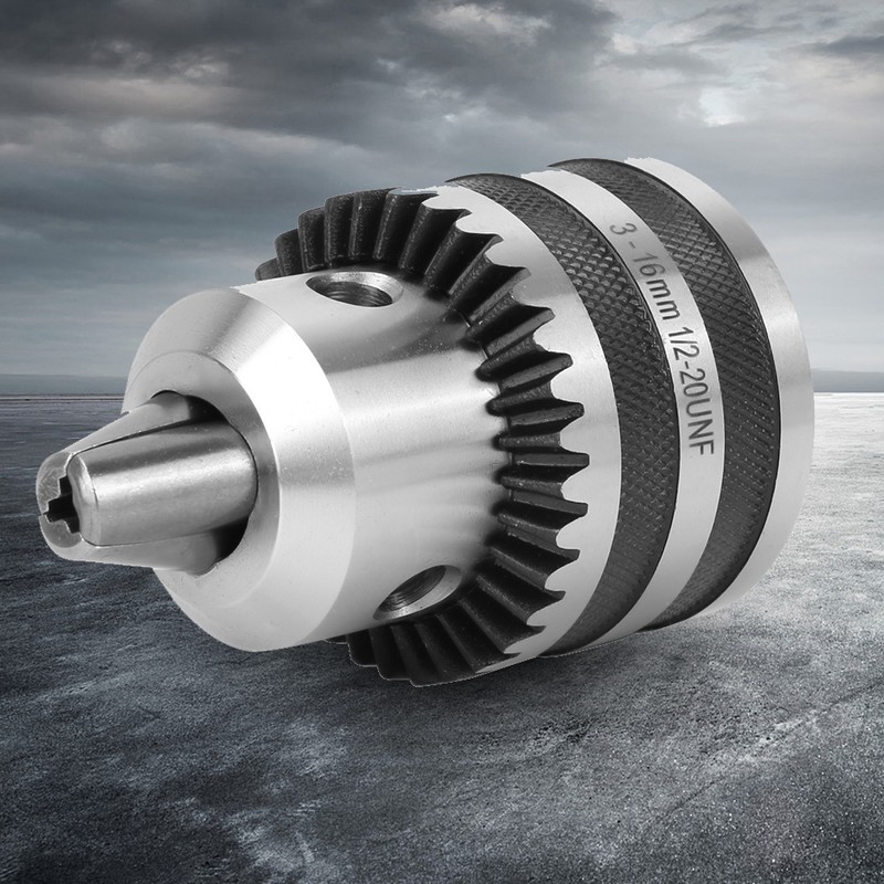 1/8"- 5/8" 3-16mm Capacity Key Type Drill Chuck 1/2-20 UNF
