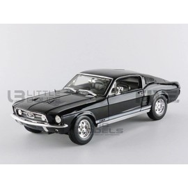 Maisto – 31166bk – 1967 Ford Mustang Fastback 1/18 Scale – Black