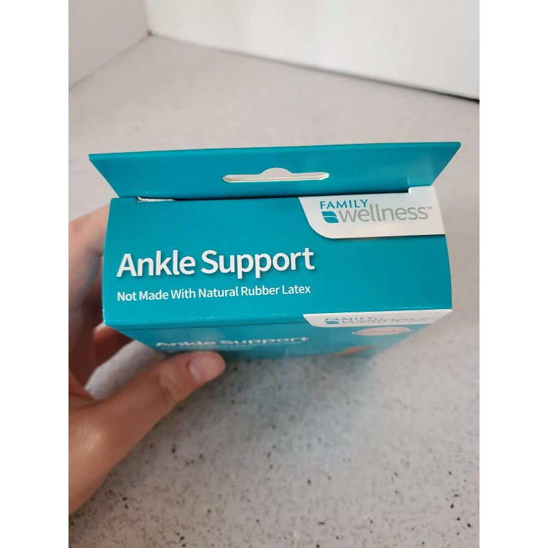 Family Wellness Ankle Support not made with natural rubber latex