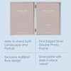 Addison Ross, Essentials Photo Frame, Silver Plate Double, 4 x