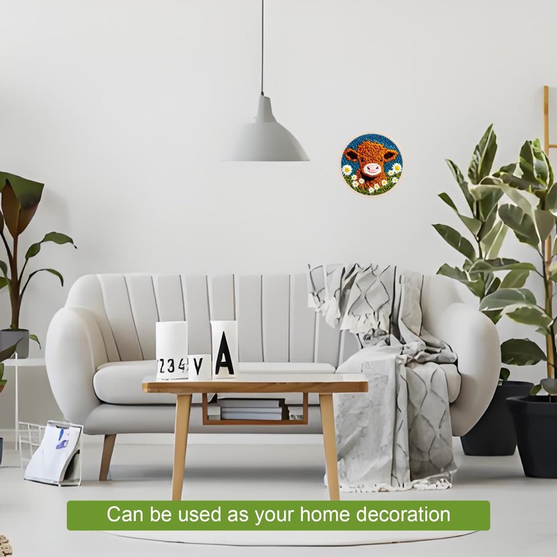 Punch Needle Kit for Beginners, DIY Punch Needle Kits Cross