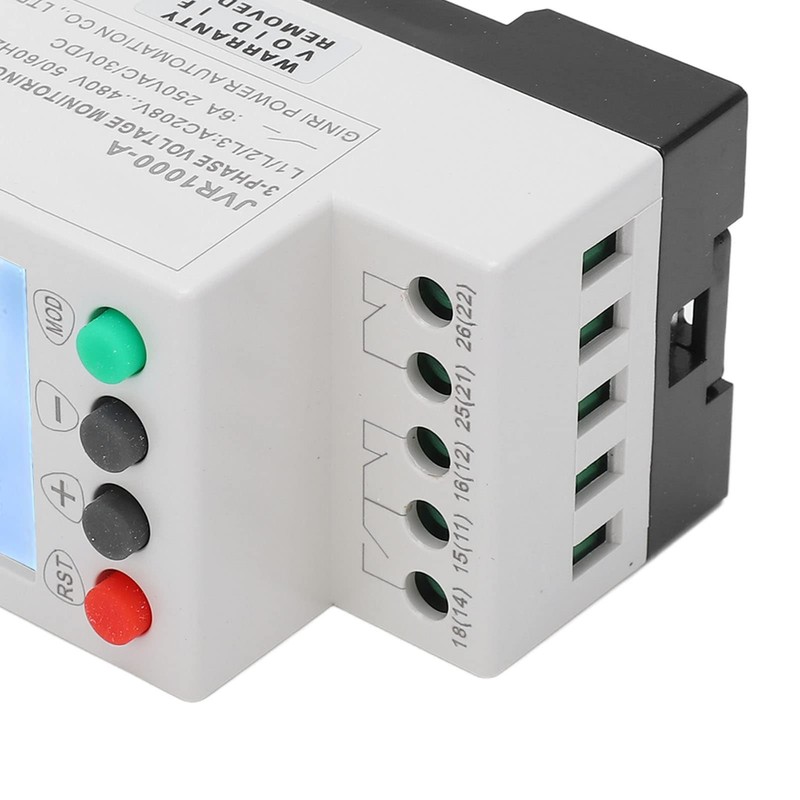 JVR1000-A 3 Phase 4 Wire Voltage Phase Sequence Protector Overvoltage