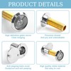 Door Viewer with Privacy Cover 14mm Doors Peephole 220° Wide