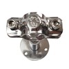JENSWILL 2PCs Wall Mount Ceiling Pipe Support 304 Stainless Steel