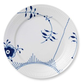 Blue Fluted Mega 10.75" Dinner Plate