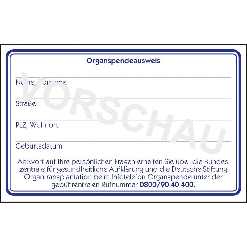 PATIENTEN-VERFÜGUNG