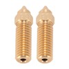 10pcs 3D Printer Extruder Brass Nozzles High Temperature Resistance Wear
