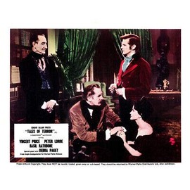 Tales of Terror Original Lobby Card Vincent Price Basil Rathbone Debra Paget
