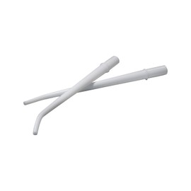 100 Dental Surgical Aspirator White Suction Tips, 1/8 Inch Diameter, 4 Bags of 25 Tips - Vivid SurgiMax